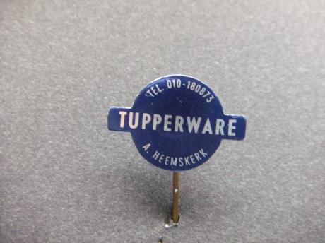 Tupperware consulent A Heemskerk Rotterdam